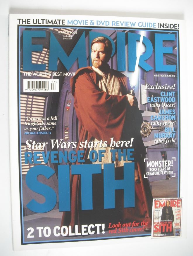 Empire magazine - Ewan McGregor cover (March 2005 - Issue 189)