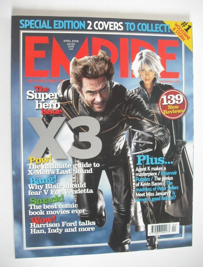 Empire magazine - X-Men cover (April 2006 - Issue 202)