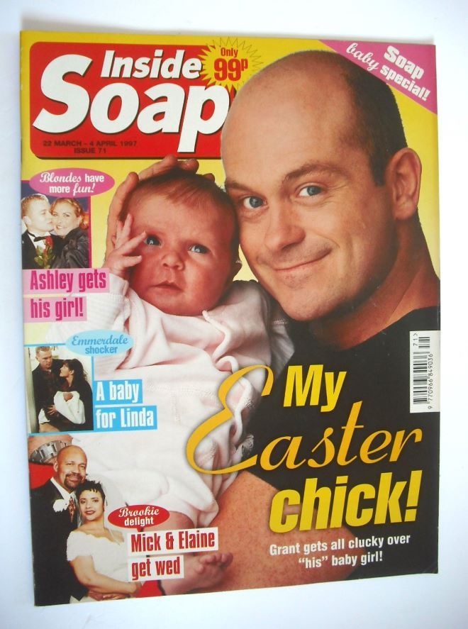 Inside Soap magazine - Ross Kemp cover (22 March - 4 April 1997)