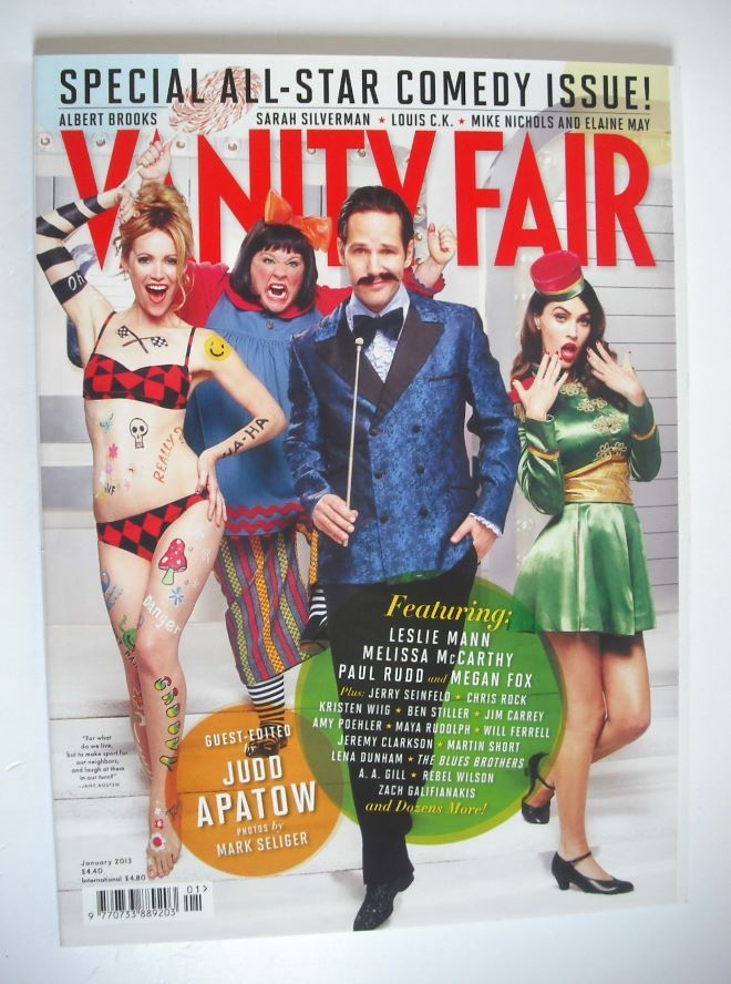 Vanity Fair magazine - All-Star Comedy Issue (January 2013)