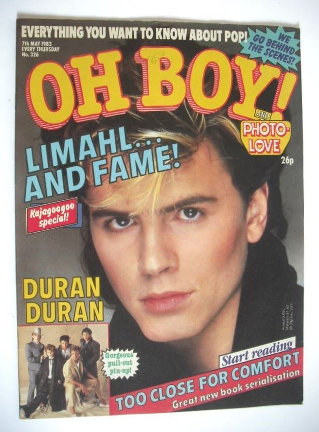 Oh Boy! magazine - 7 May 1983 - John Taylor cover