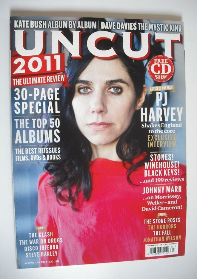 Uncut magazine - PJ Harvey cover (January 2012)