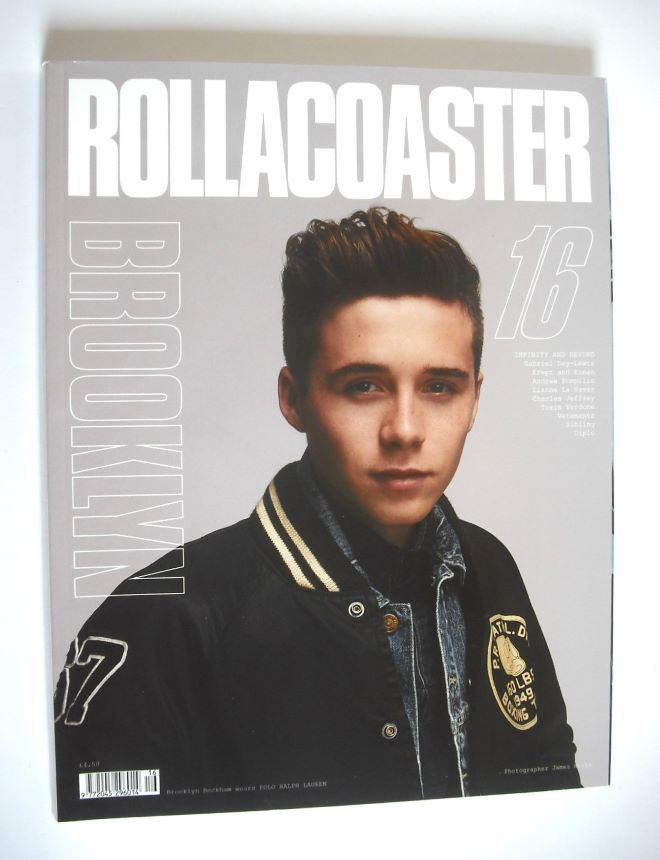 Rollacoaster magazine - Brooklyn Beckham cover (Spring/Summer 2015 - Issue 16)