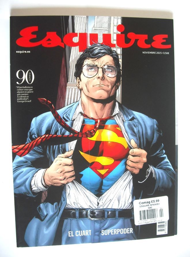 Esquire magazine - Superman cover (November 2015 - Spanish Edition)
