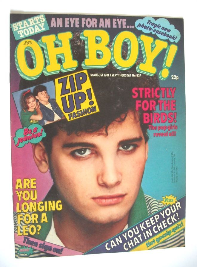 Oh Boy! magazine - 1 August 1981