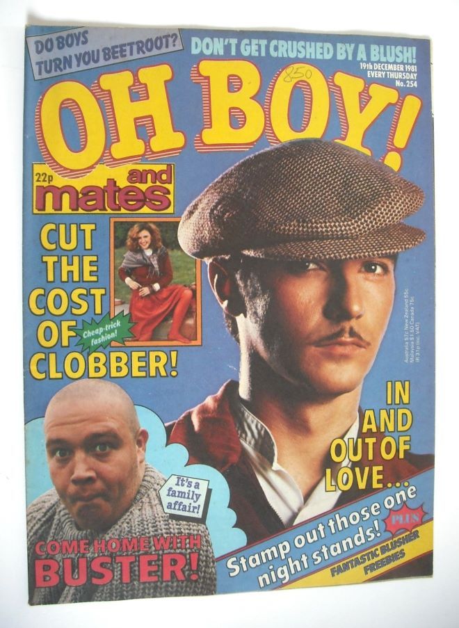 Oh Boy! magazine - 19 December 1981 - Midge Ure cover