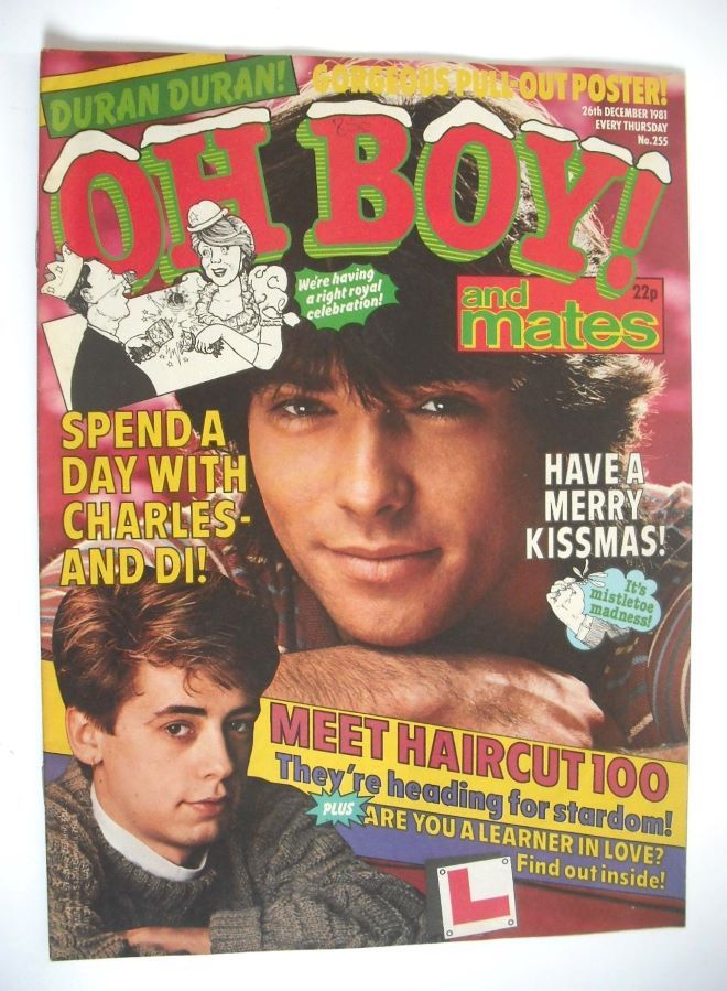 Oh Boy! magazine - 26 December 1981 - Eddie Kidd cover