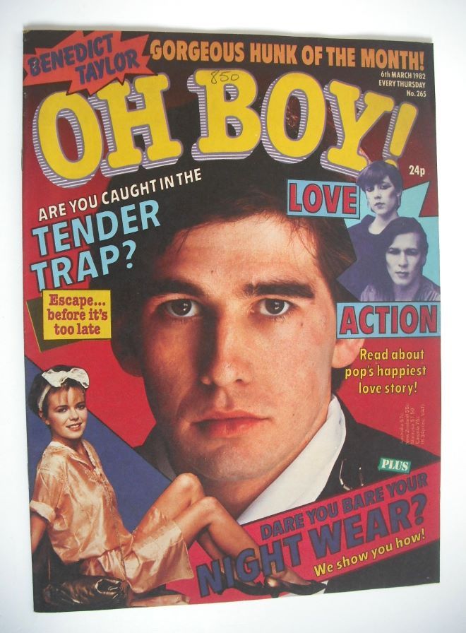 Oh Boy! magazine - 6 March 1982 - Russell Raisey cover