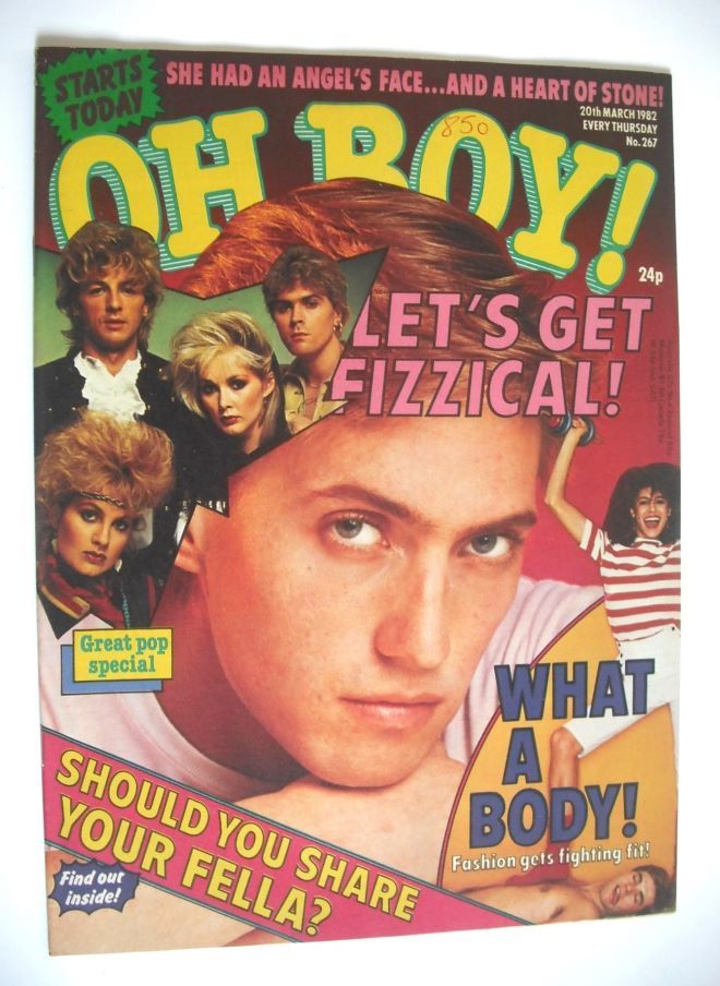 Oh Boy! magazine - 20 March 1982 - Doug Anderson cover