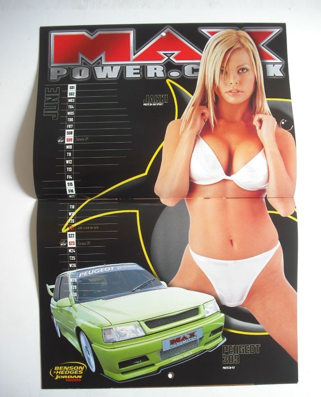 Max Power Calendar 2002