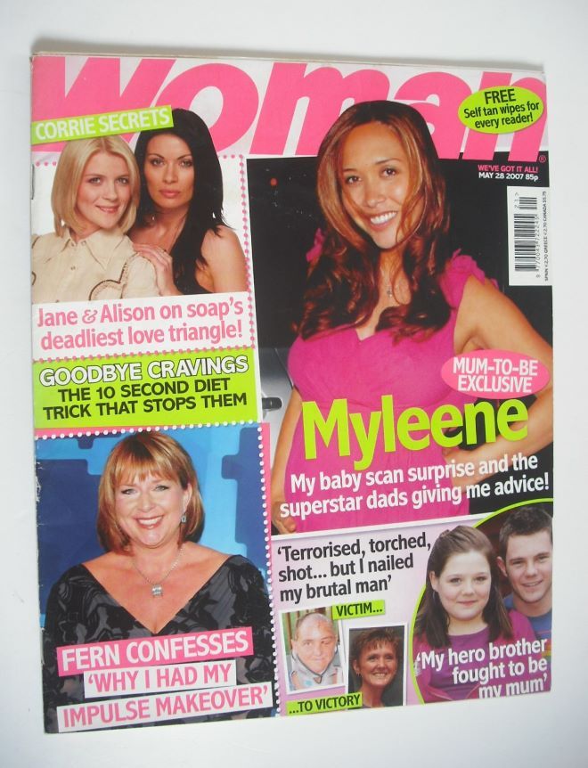 Woman magazine - Myleene Klass cover (28 May 2007)