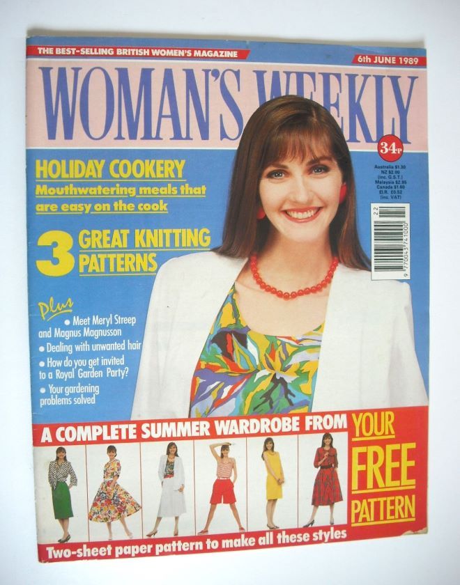 Woman's Weekly magazine (6 June 1989 - British Edition)