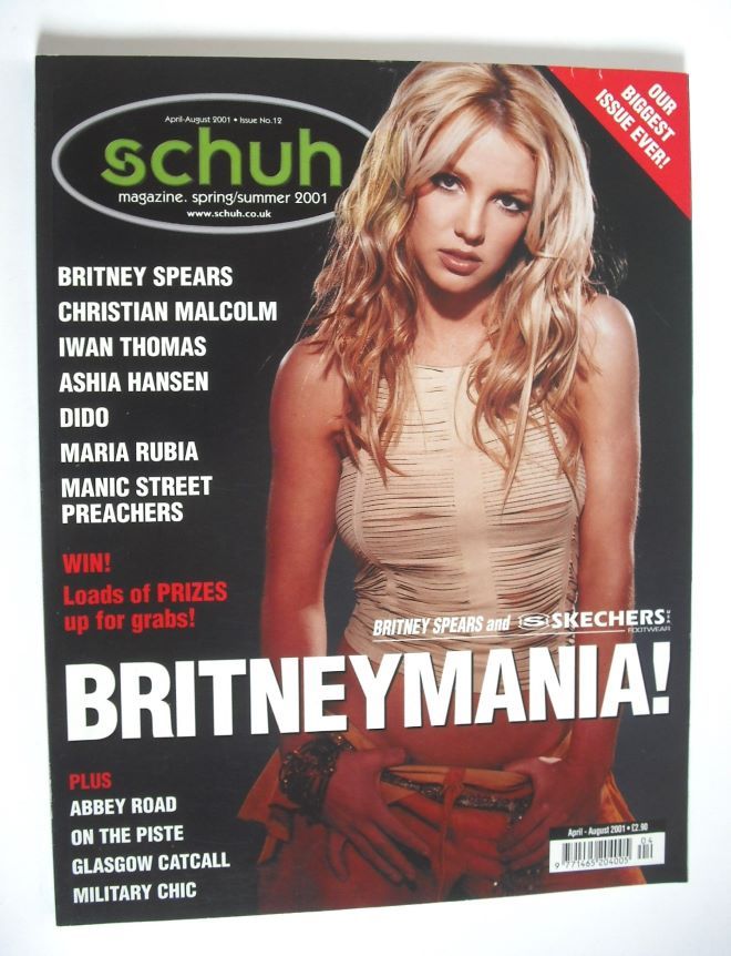 Schuh magazine - Britney Spears cover (Spring/Summer 2001)