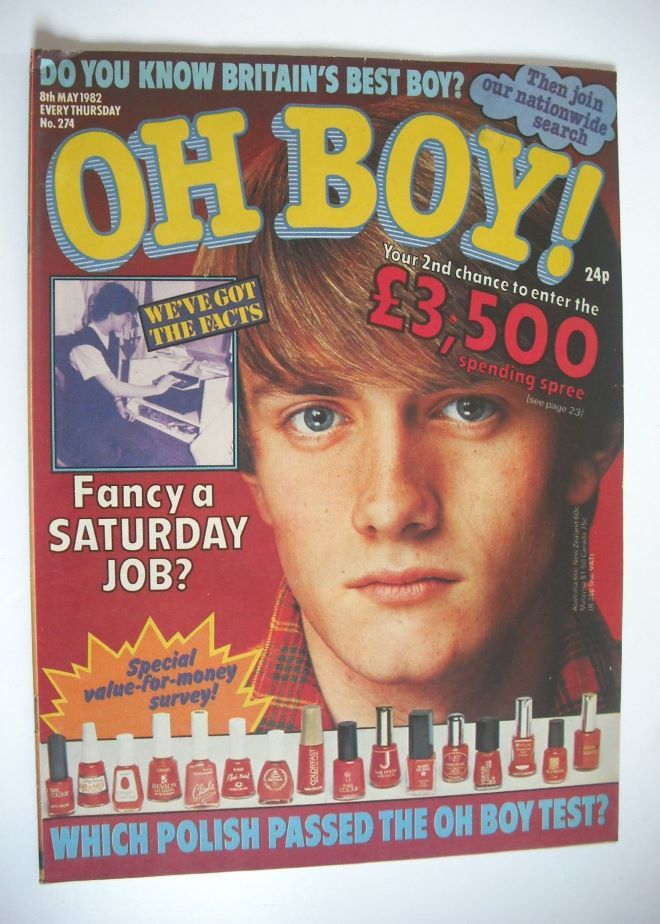 Oh Boy! magazine - 8 May 1982