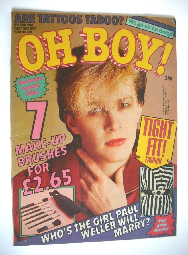 Oh Boy! magazine - 19 June 1982 - David Sylvian cover