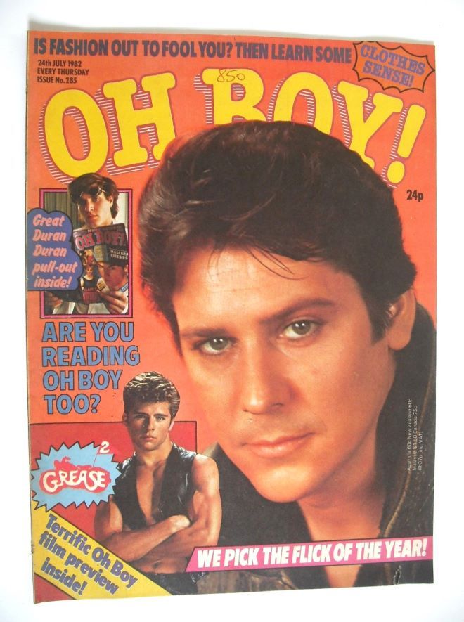 Oh Boy! magazine - 24 July 1982 - Shakin' Stevens cover