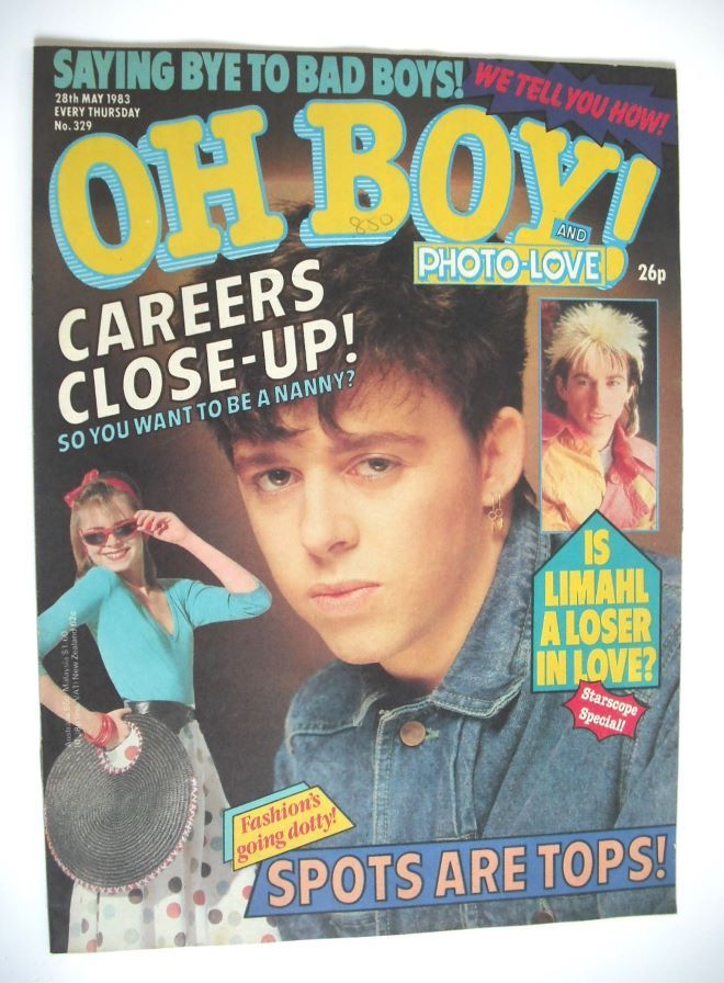 Oh Boy! magazine - 28 May 1983 - Curt Smith cover
