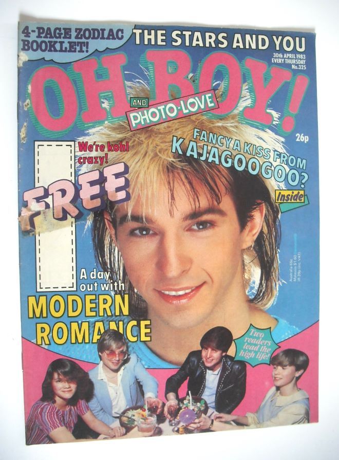 Oh Boy! magazine - 30 April 1983 - Limahl cover