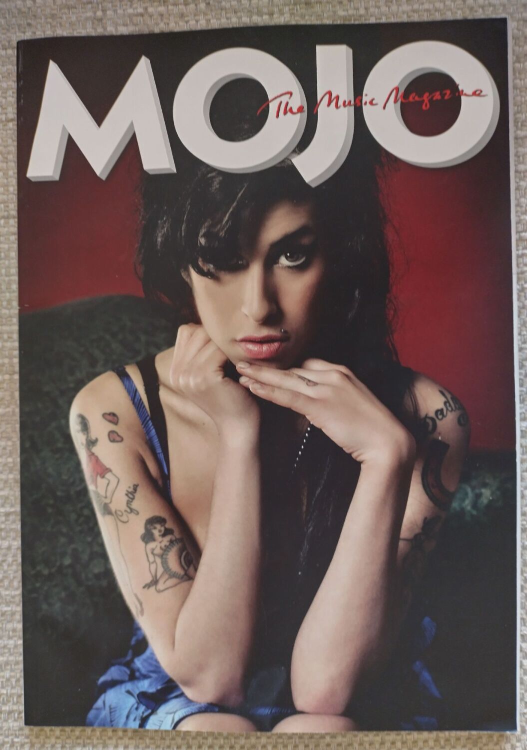 <!--2021-08-->MOJO magazine - Amy Winehouse subscriber cover (August 2021 -