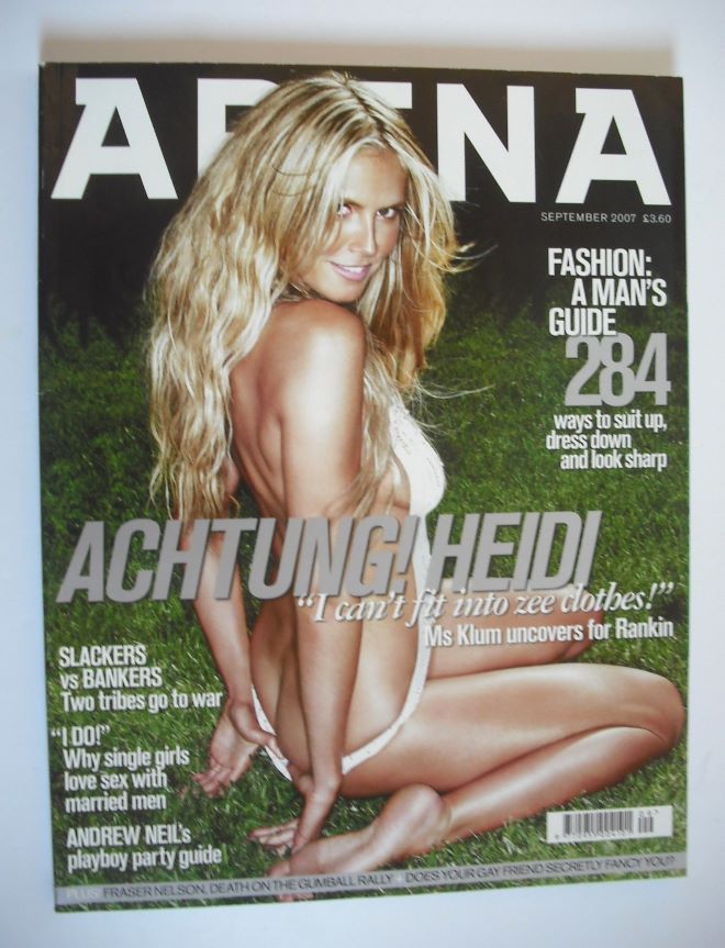 Arena magazine - September 2007 - Heidi Klum cover