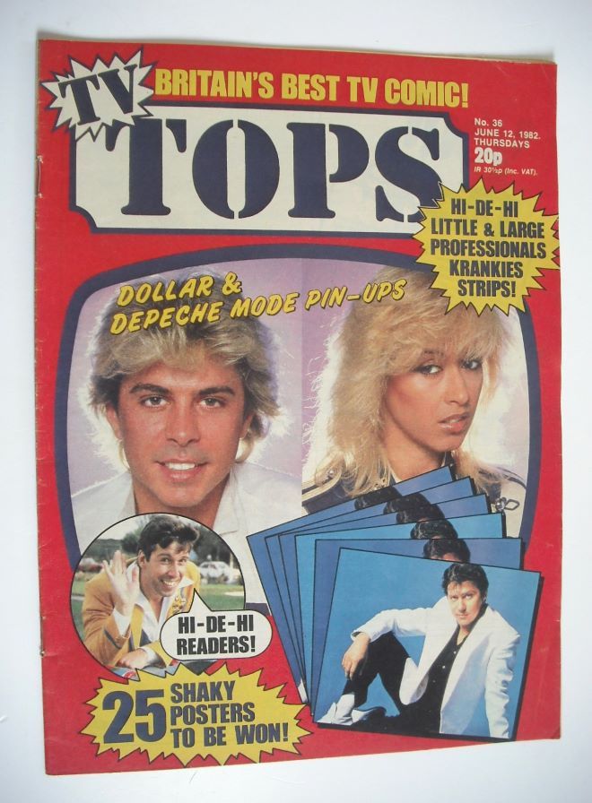 TV Tops magazine - 12 June 1982 - Dollar cover (No. 36)