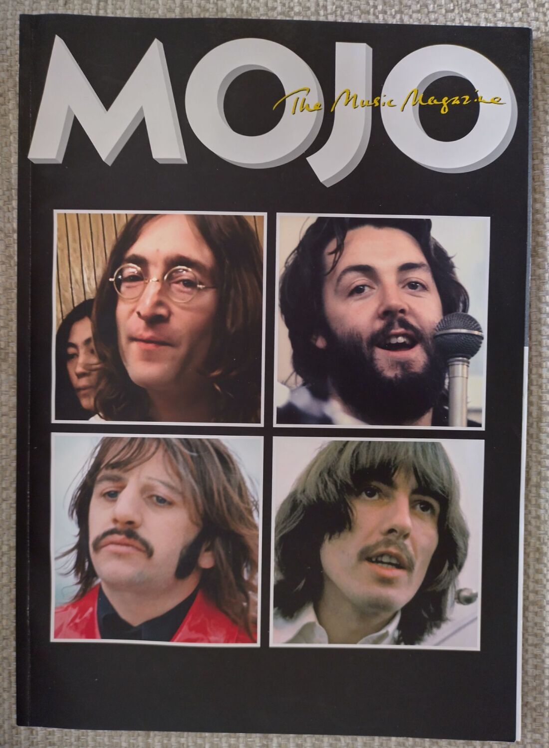 <!--2021-11-->MOJO magazine - The Beatles subscriber cover (November 2021 -