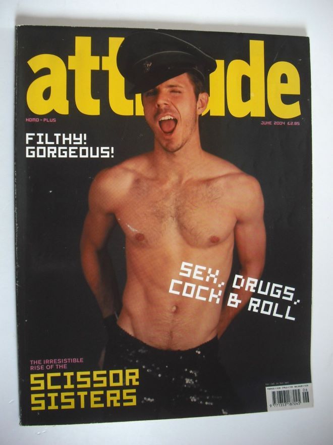 Attitude magazine - Jake Shears cover (June 2004)