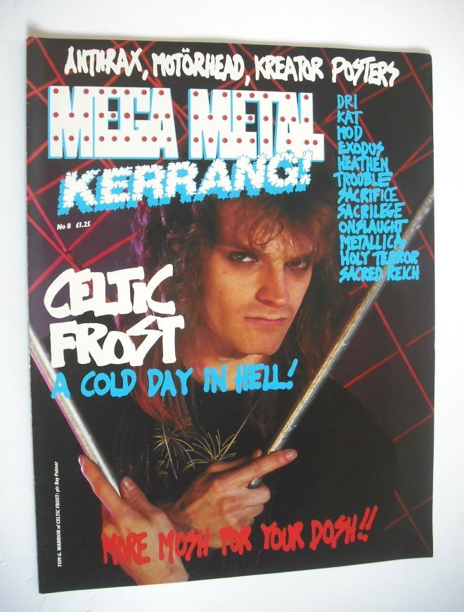 Mega Metal Kerrang magazine (No 8)