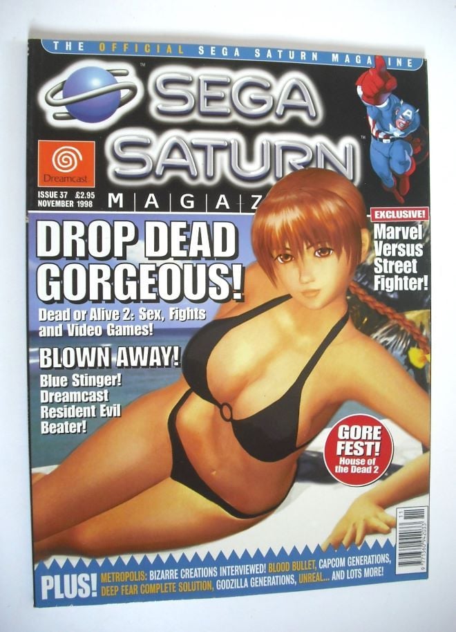 Sega Saturn magazine (November 1998, Issue 37)