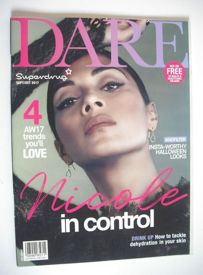 Dare magazine - Nicole Scherzinger cover (September/October 2017)