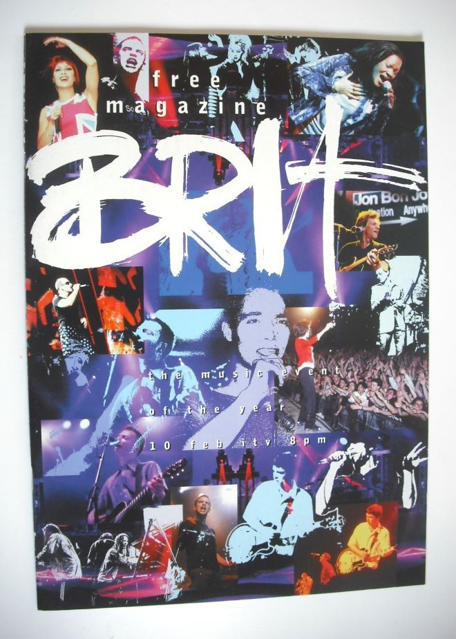 Brit Awards magazine 1998