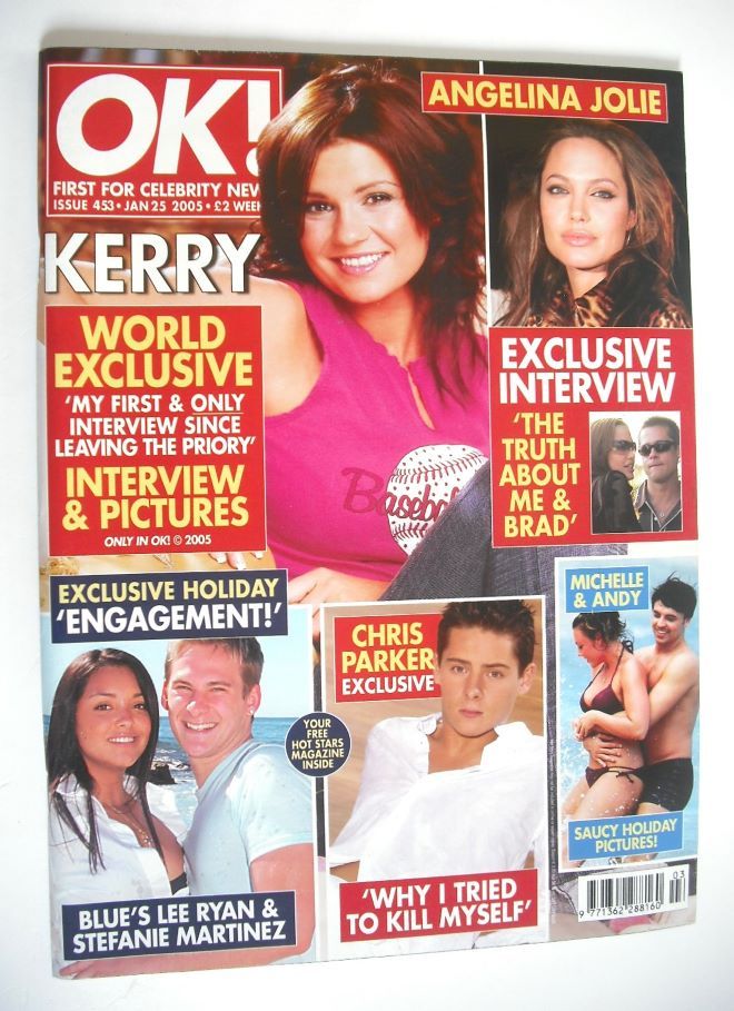 OK! magazine - Kerry Katona cover (25 January 2005 - Issue 453)