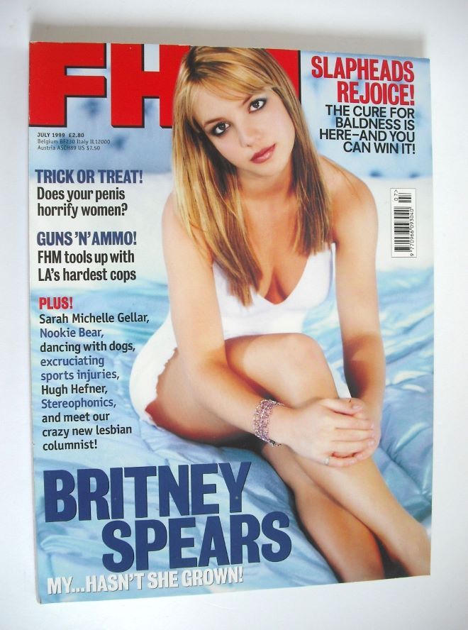 FHM magazine - Britney Spears cover (July 1999)