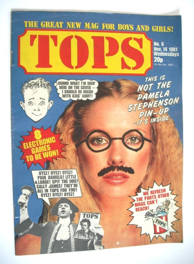 Tops magazine - 14 November 1981 - Pamela Stephenson cover (No. 6)