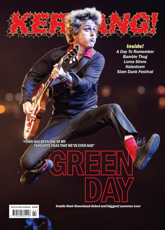 Kerrang magazine - Billie Joe Armstrong cover (Summer 2025)