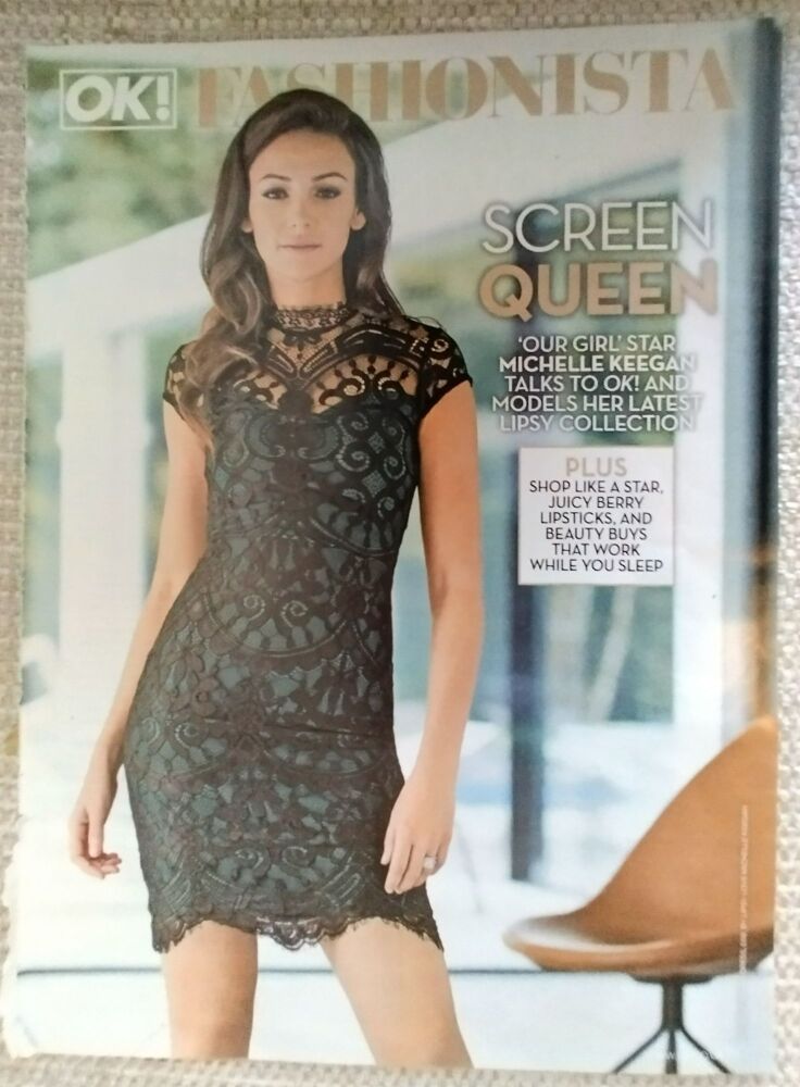 Michelle Keegan feature (magazine clipping from 2016)