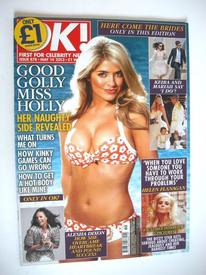 OK! magazine - Holly Willoughby cover (14 May 2013 - Issue 878)