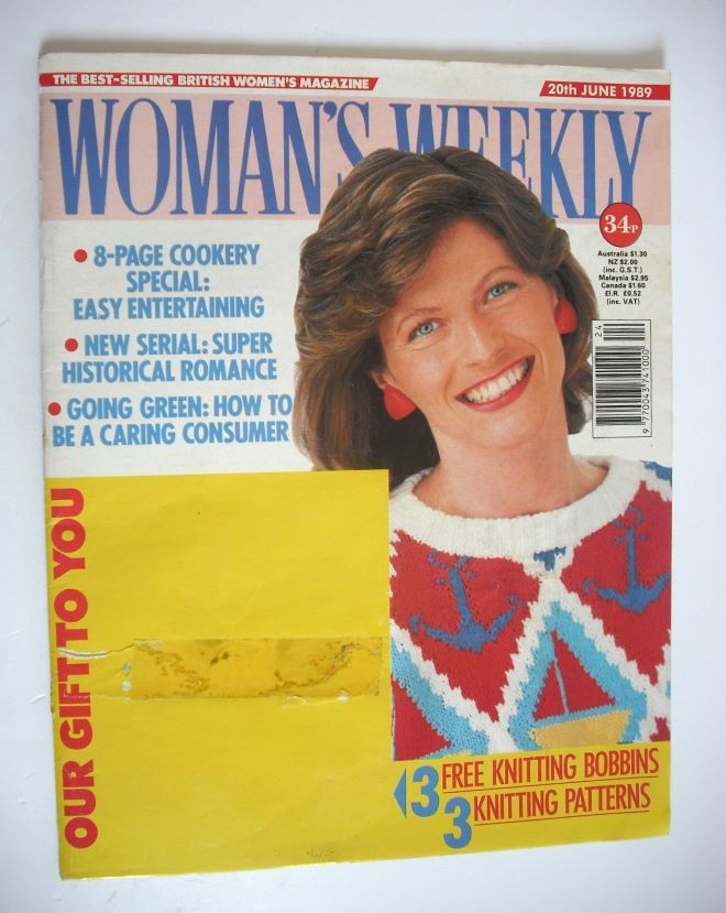 Woman's Weekly magazine (20 June 1989 - British Edition)