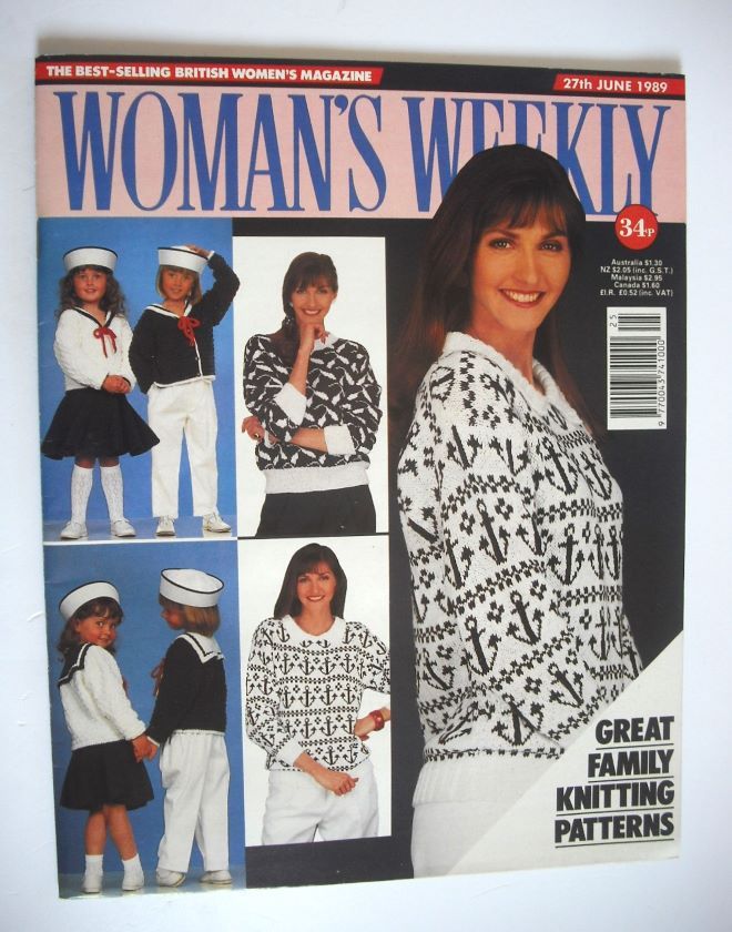 Woman's Weekly magazine (27 June 1989 - British Edition)
