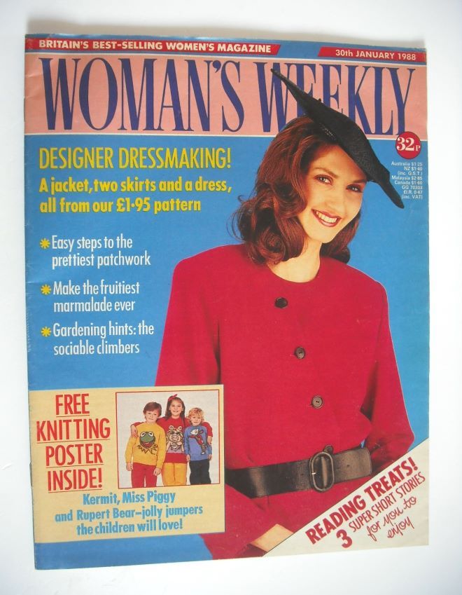 Woman's Weekly magazine (30 January 1988 - British Edition)
