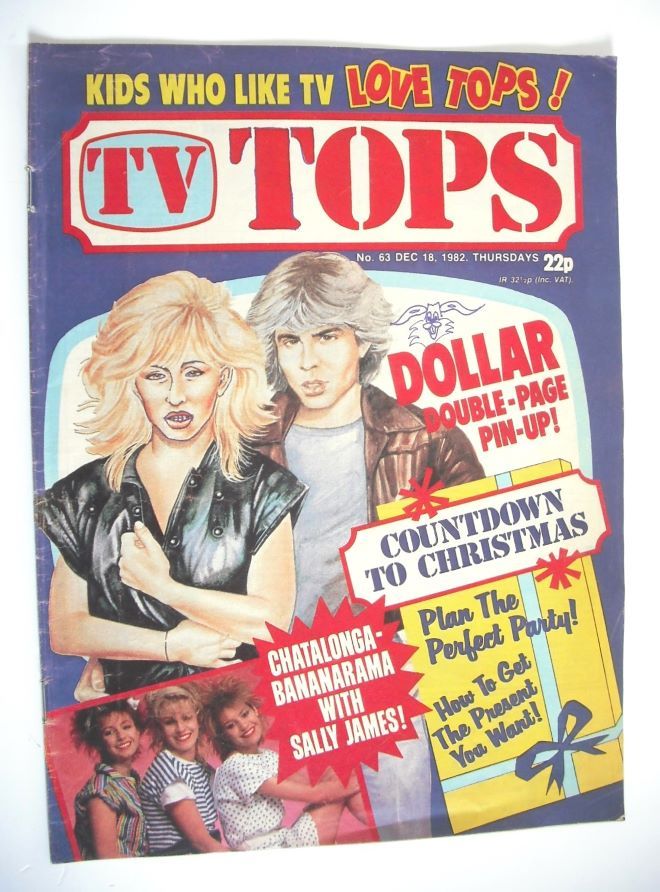 TV Tops magazine - 18 December 1982 - Dollar cover (No. 63)