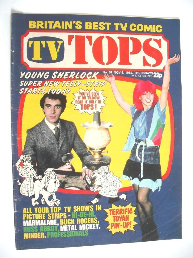 TV Tops magazine - 6 November 1982 - Toyah cover (No. 57)