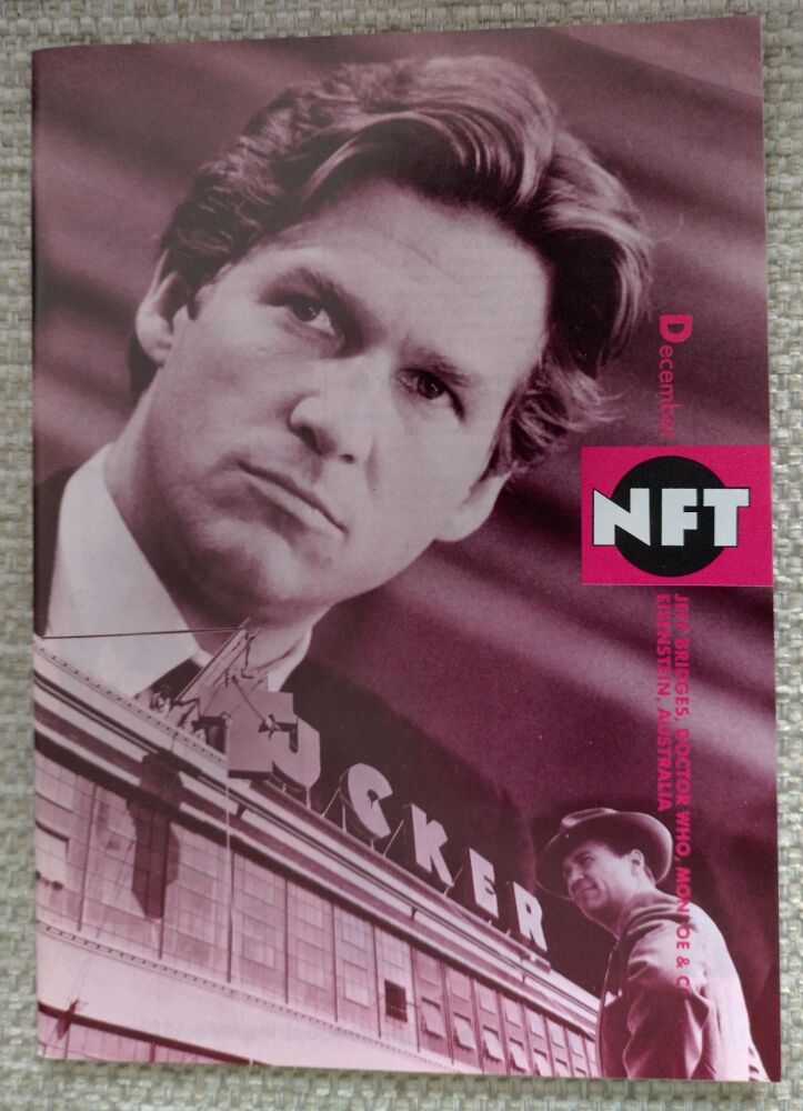NFT magazine - Jeff Bridges cover (December 1988)