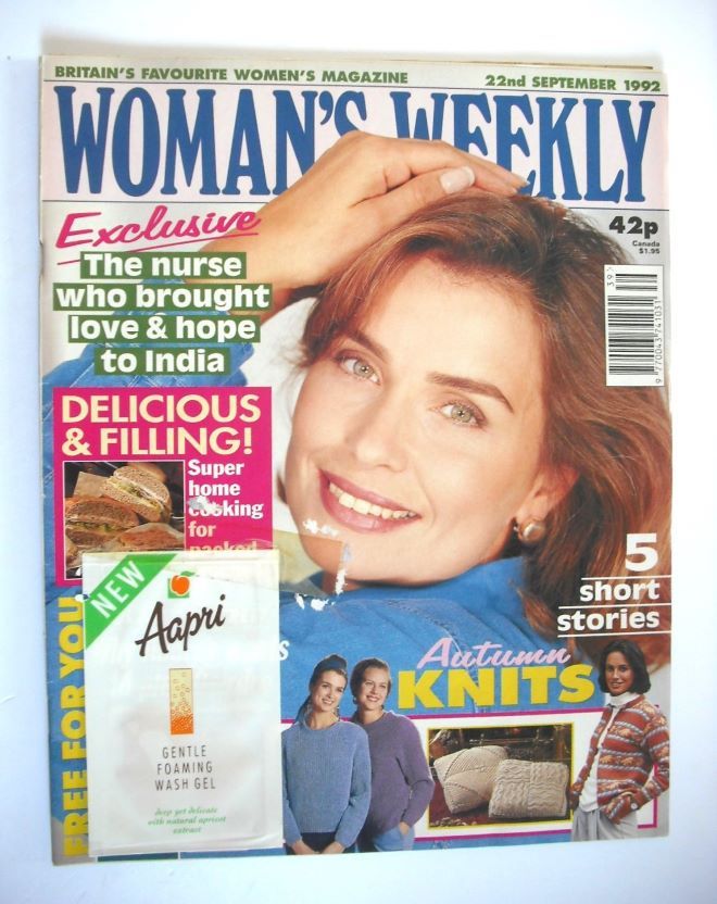 <!--1992-09-23-->Woman's Weekly magazine (22 September 1992)