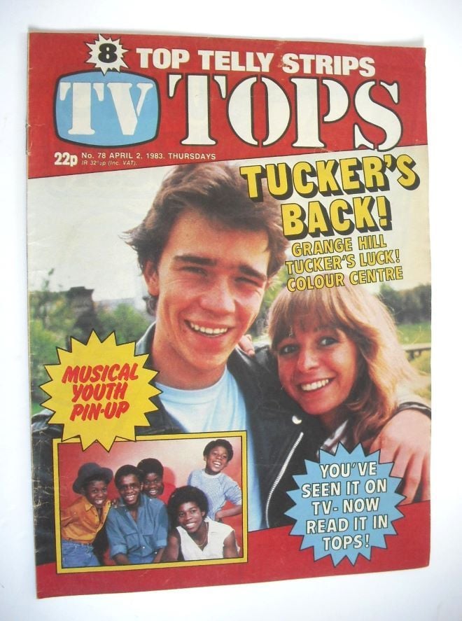 TV Tops magazine - 2 April 1983 - Todd Carty cover (No. 78)