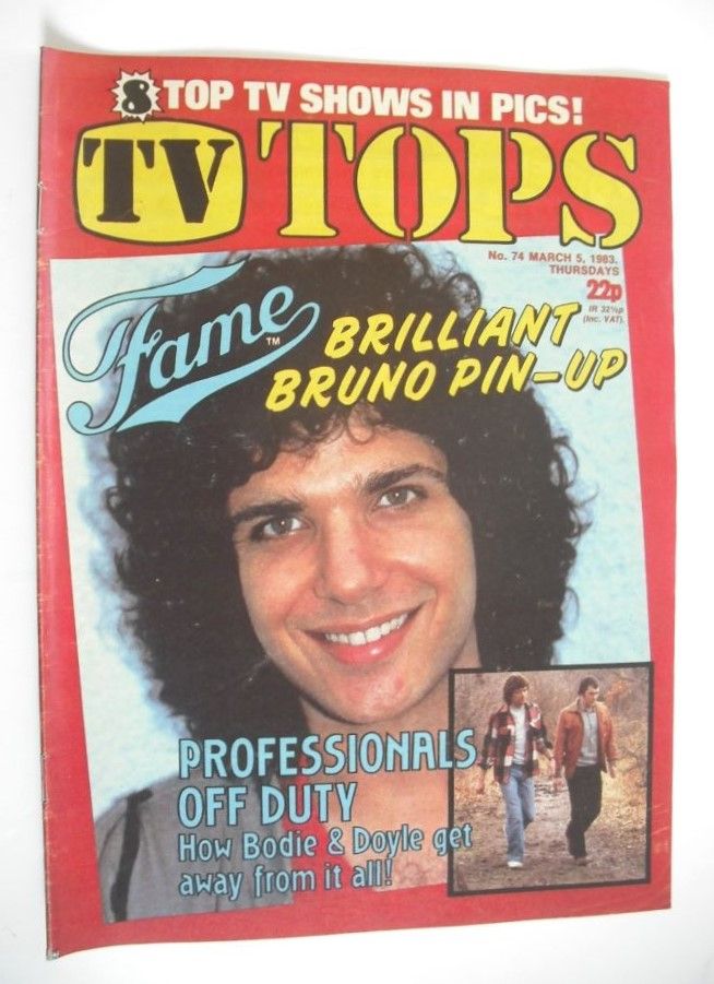 TV Tops magazine - 5 March 1983 - Lee Curreri cover (No. 74)