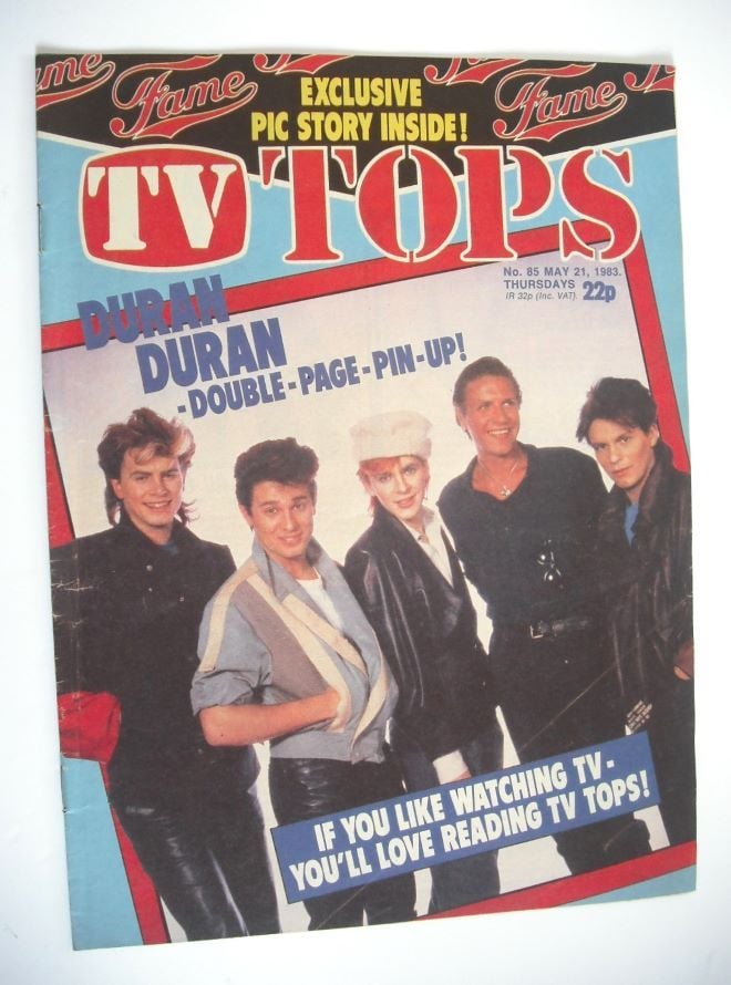 TV Tops magazine - 21 May 1983 - Duran Duran cover (No. 85)