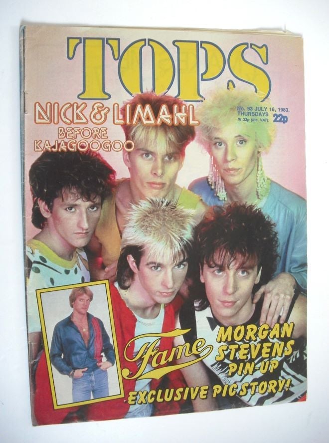 TV Tops magazine - 16 July 1983 - Kajagoogoo cover (No. 93)