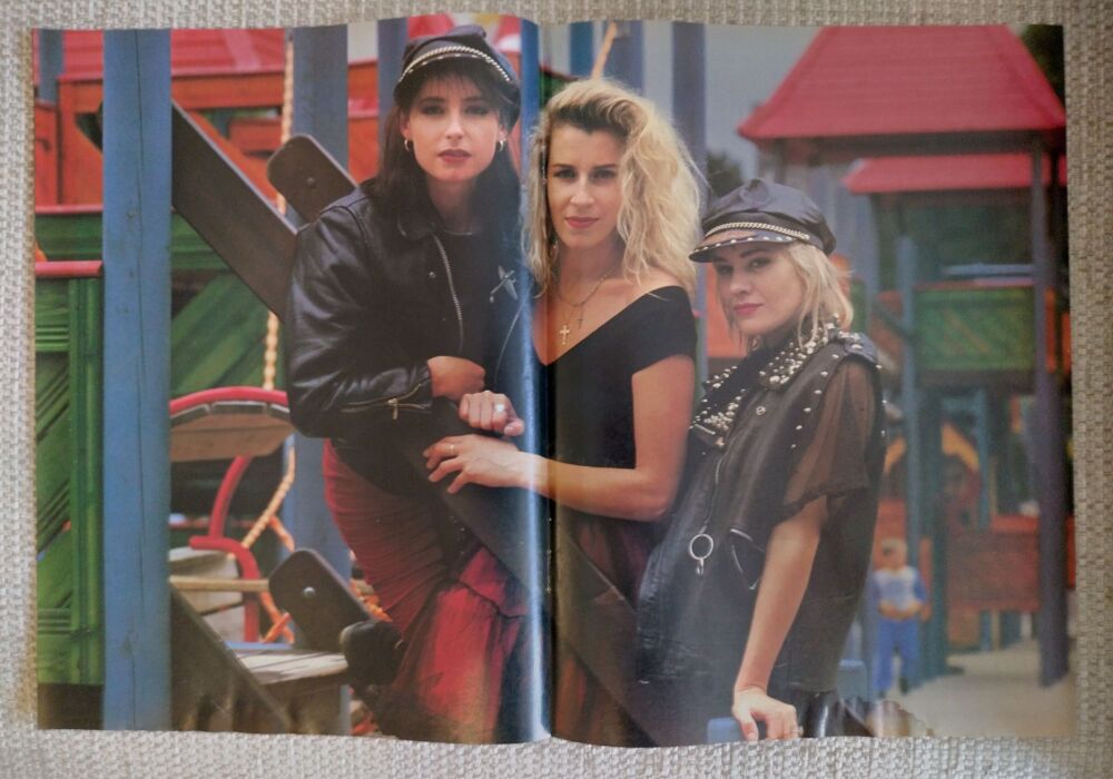 Bananarama feature (magazine clipping from 1987)