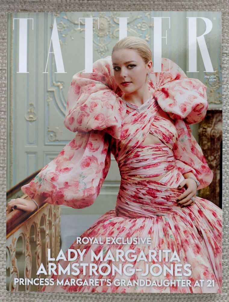 Tatler magazine - May 2023 - Lady Margarita Armstrong-Jones cover